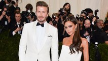 Victoria and David Beckham at the 2014 Met Gala