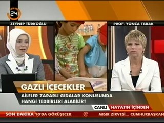 Çocuk Hastalıkları Uzmanı Yonca Tabak Kanal 24 Hayatın İçinden-19.08.2013