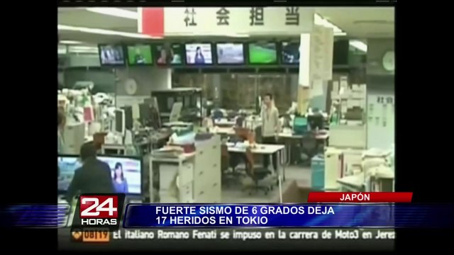 Sismo de 6.2 grados remeció Japón y dejó 17 personas heridas