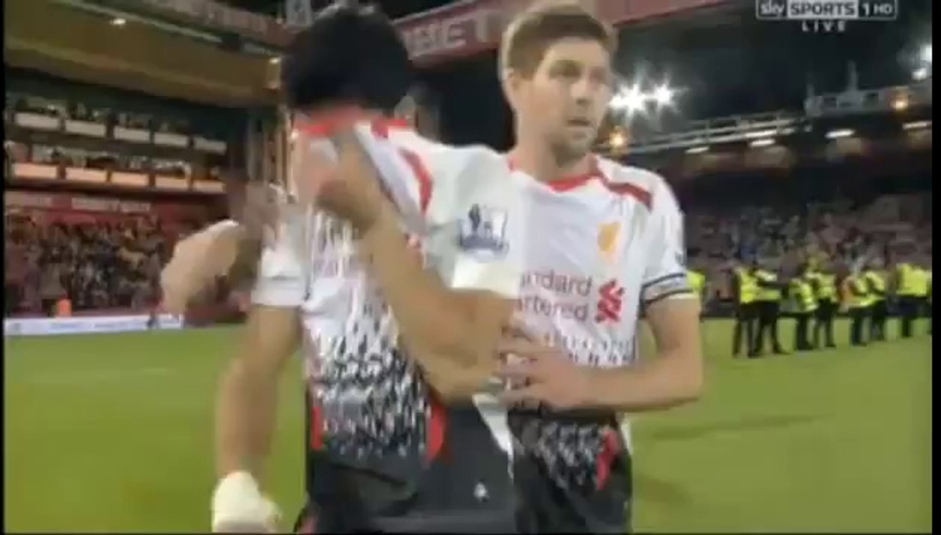 Crying Soccer Player Gif