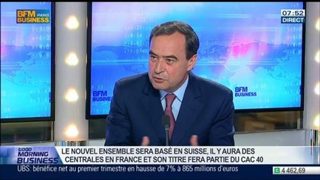 Lafarge-Hoclim: “C'est une fusion entre égaux, entre la France et la Suisse”, Bruno Lafont, dans GMB – 06/05