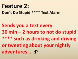 Drunk Mode Demo - Health & Fitness iphone app