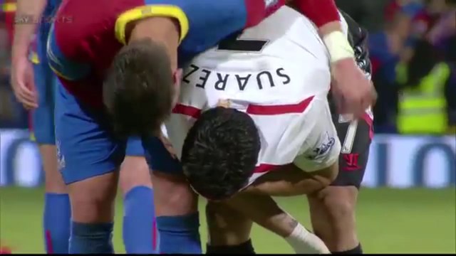 Luis Suarez en larmes après Crystal Palace 3-3 Liverpool