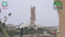 Esad karargahı böyle havaya uçtu 50 ölü var