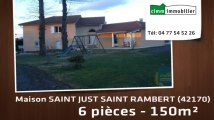 A vendre - maison/villa - SAINT JUST SAINT RAMBERT (42170) - 6 pièces - 150m²