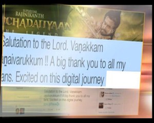 Rajinikanths Twitter debut Over 150000 followers