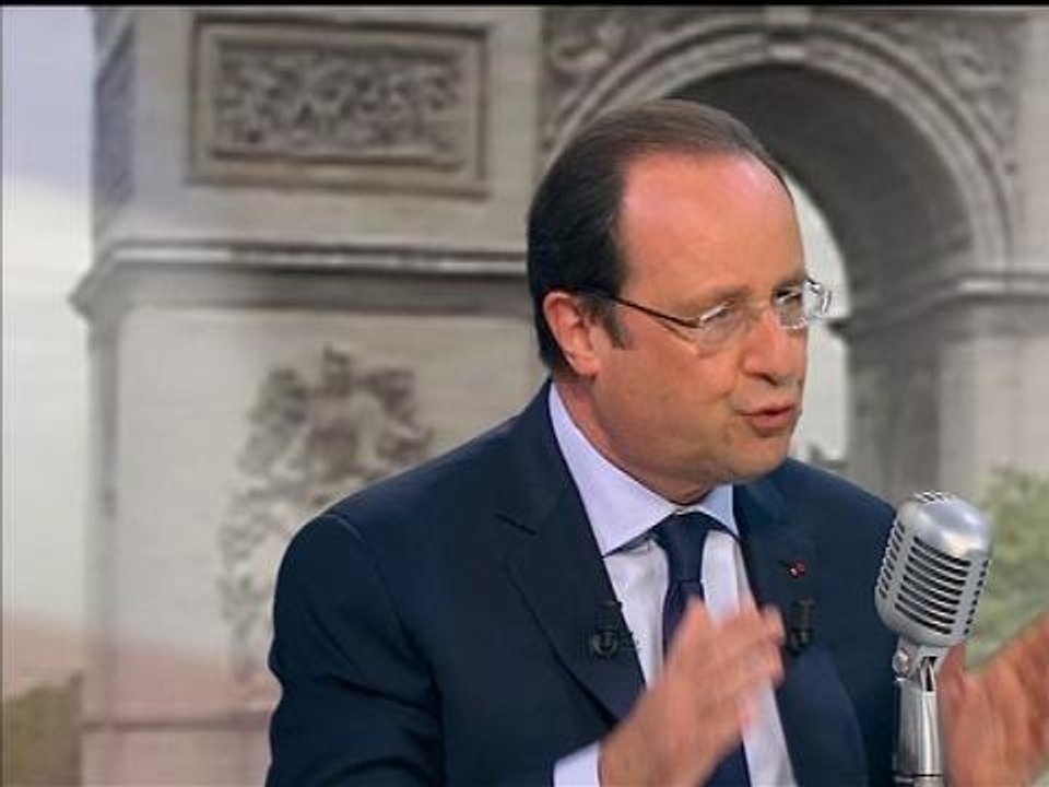 François Hollande: " Jamais je n'ai été dans une forme de vulgarité" - 06/05