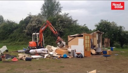 Roncq : les Roms évacués des camps de la rue de Lille