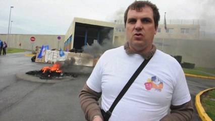 Maubeuge : Les surveillants pénitentiaires bloquent l'accès à la prison