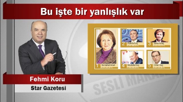 Fehmi Koru : Bu işte bir yanlışlık var