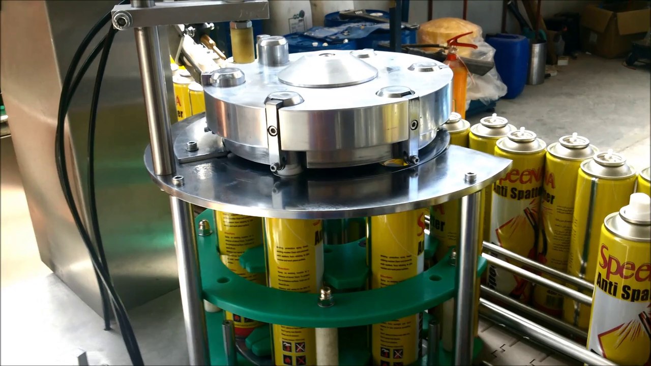 AEROSOL ACTUATOR MACHINE - AKTİVATÖR (TEPE ÇAKMA) MAKİNESİ - 2