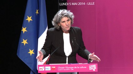 Discours de Karine Gloanec-Maurin - Forum «Choisir l'Europe de la culture» à Lille le 5 mai