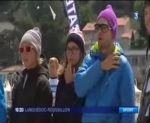 France 3 Languedoc-Roussillon 30/04 - Reportage sur le Mondial du Vent 2014