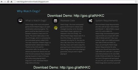 Watch Dogs Release Date