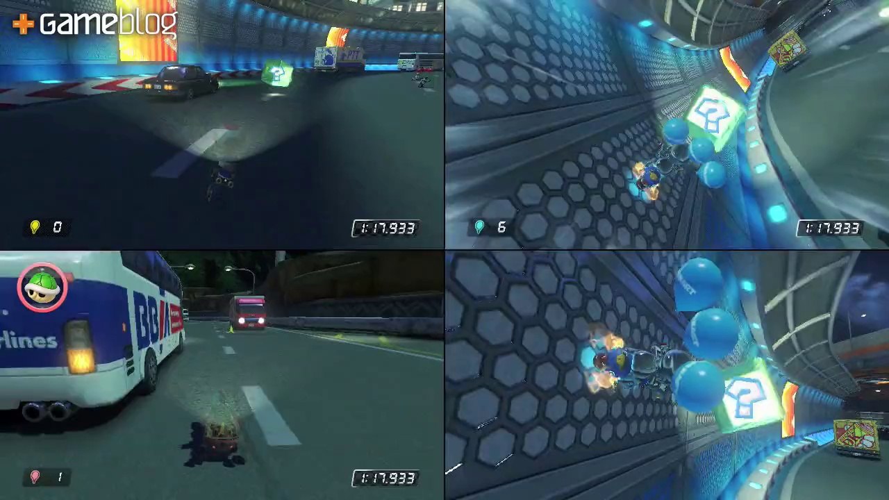 Mario Kart 8 bataille de ballons