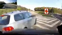 Accrochage à une sortie d'autoroute