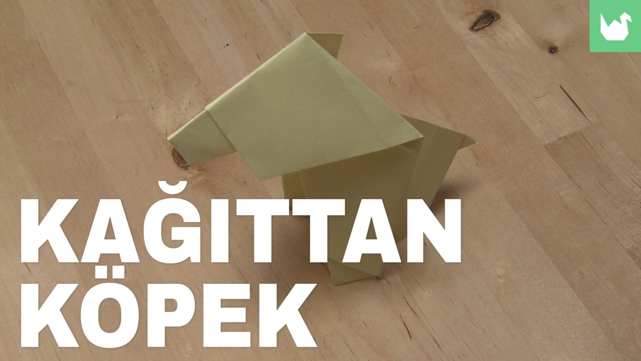 Kağıttan Köpek Nasıl Yapılır ?