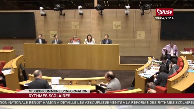 Audition de Benoît Hamon sur les rythmes scolaires - Audition