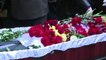 Ukraine: funérailles d'un partisan d'une Ukraine unie à Odessa