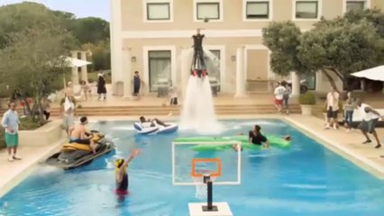The best pool dunk ever