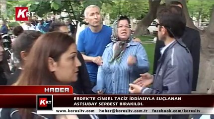 Erdek'te cinsel taciz iddiasıyla suçlanan astsubay serbest bırakıldı.