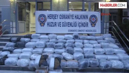 Osmaniye'de 370 Kilo Esrar Ele Geçirildi