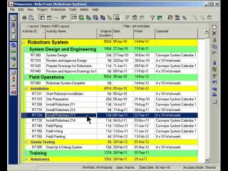 Primavera P6 Lesson 3