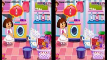 เกมส์ดอร่า Dora Washing Dresses Games for little Girls (3D HD)