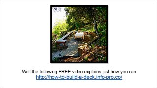 How To Build A Deck, Covered Deck Ideas, Garden Decking Designs, Deck Building Guide