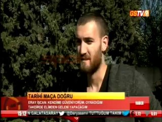 Eray İşcan: "Kazanmak için gidiyoruz"