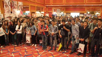 KUNİB TANITIM GÜNLERİ ÖĞRENCİ ÇEKİLİŞ GÖRÜNTÜSÜ