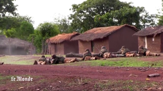 Les images de l'attaque contre l'armée française en République centrafricaine