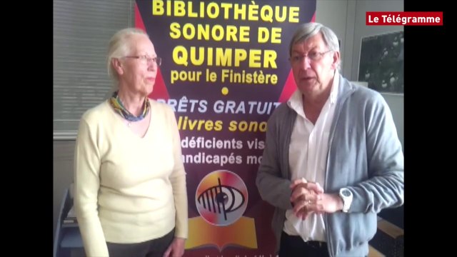 Quimper. Firmin Le Bourhis cède les droits d'un polar à la bibliothèque sonore