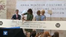 Michelle Obama inaugure le «Centre de costumes Anna Wintour»