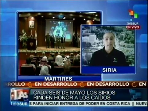 Siria conmemora Día de los Mártires rechazando injerencia extranjera