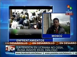 Rusia no cancelará el diálogo con EE.UU. por la situación en Ucrania