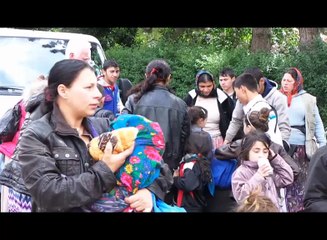 Une famille rom expulsée à Tourcoing