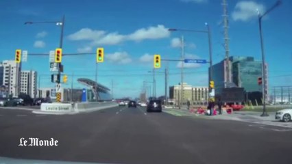Une météorite dans le ciel canadien