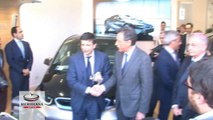 Da BMW un auto elettrica per il ministro dei trasporti. Alitalia, Lupi “Con Etihad si va avanti”