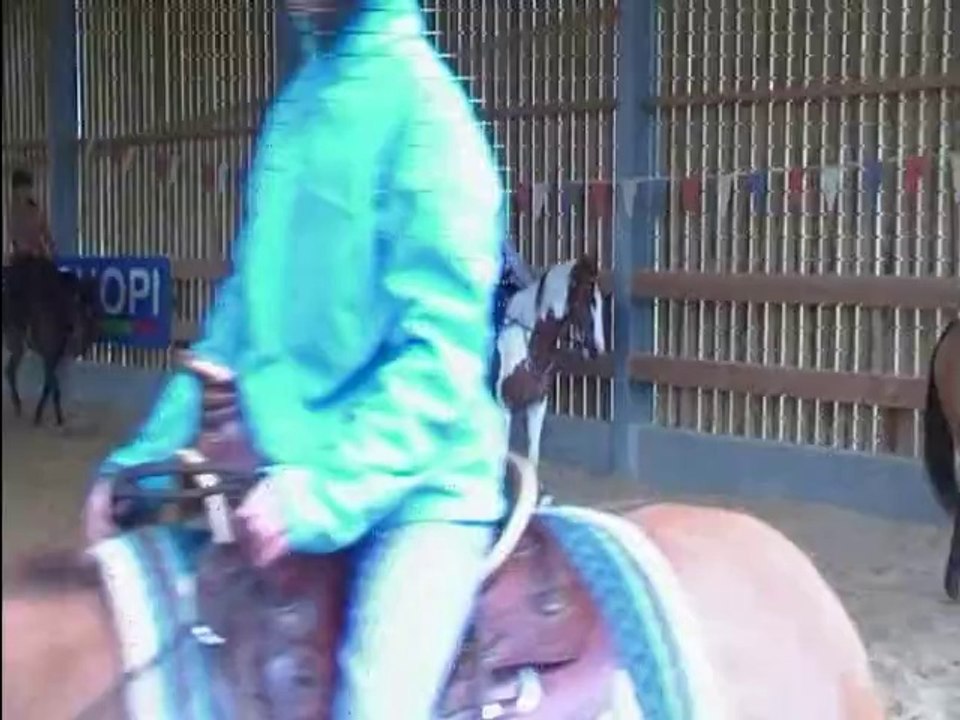 Spirits first ridden westernshow, 27 april 2014 at Reinhill Ranch!