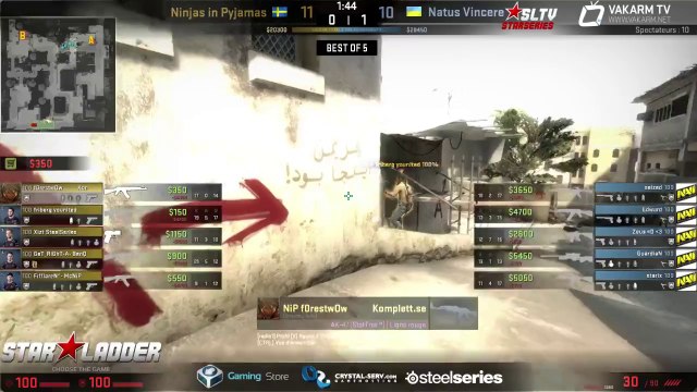 Ninja in Pyjama vs NaVi- SLTV - Grande finale - de_dust2