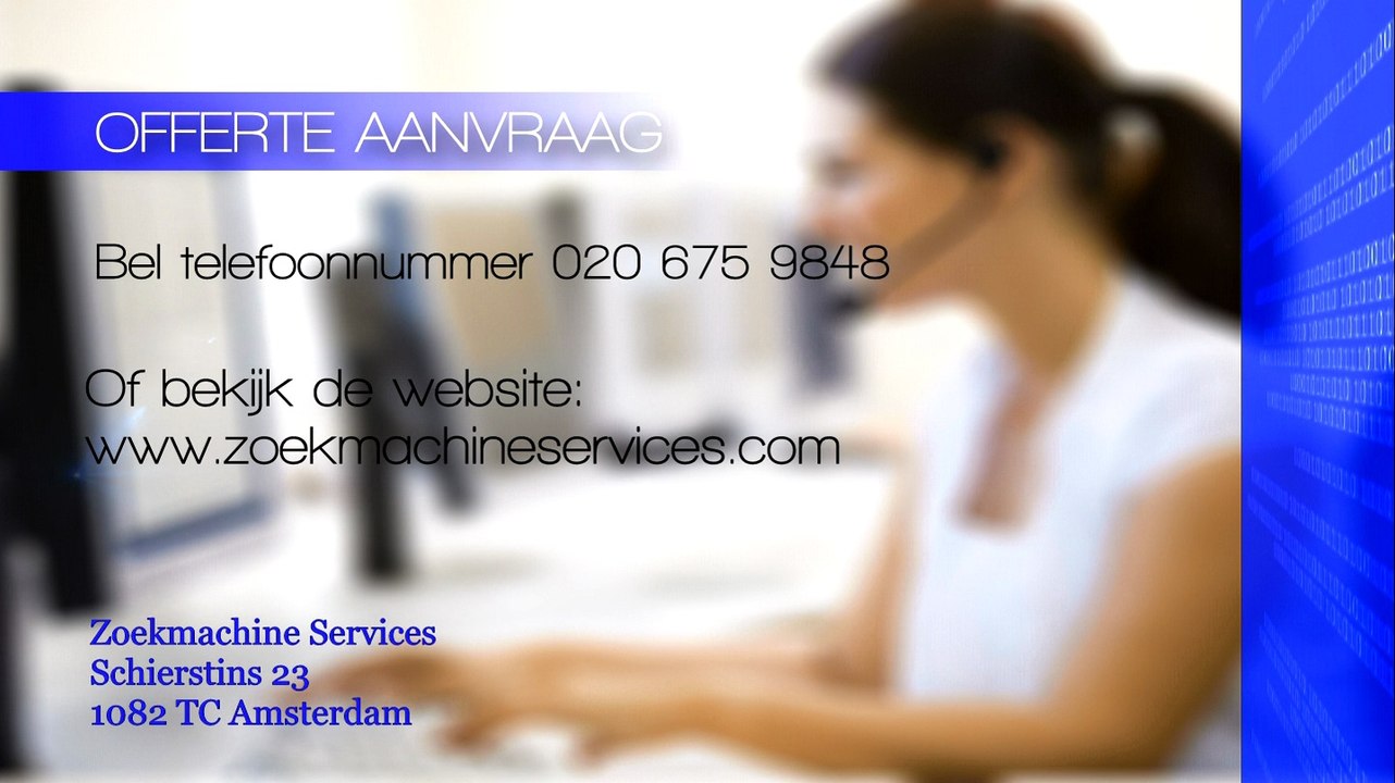 Zoekmachine Services | Offerte Aanvraag Animation