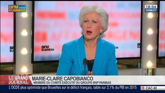 Marie-Claire Capobianco, responsable de la banque de détail en France de BNP Paribas, dans Le Grand Journal - 06/05 4/4