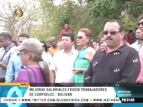 Trabajadores de Corpoelec en Bolívar cumplen 2 días de protesta