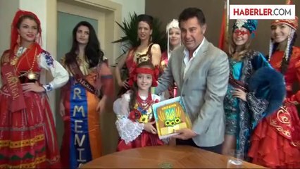 7 Kıtanın Güzelleri, Başkan Kocadon'u Ziyaret Etti