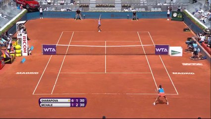 WTA Madrid - Sharapova, a tercera ronda