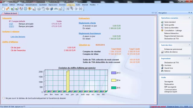 EBP Compta V18 : Communication entreprise expert