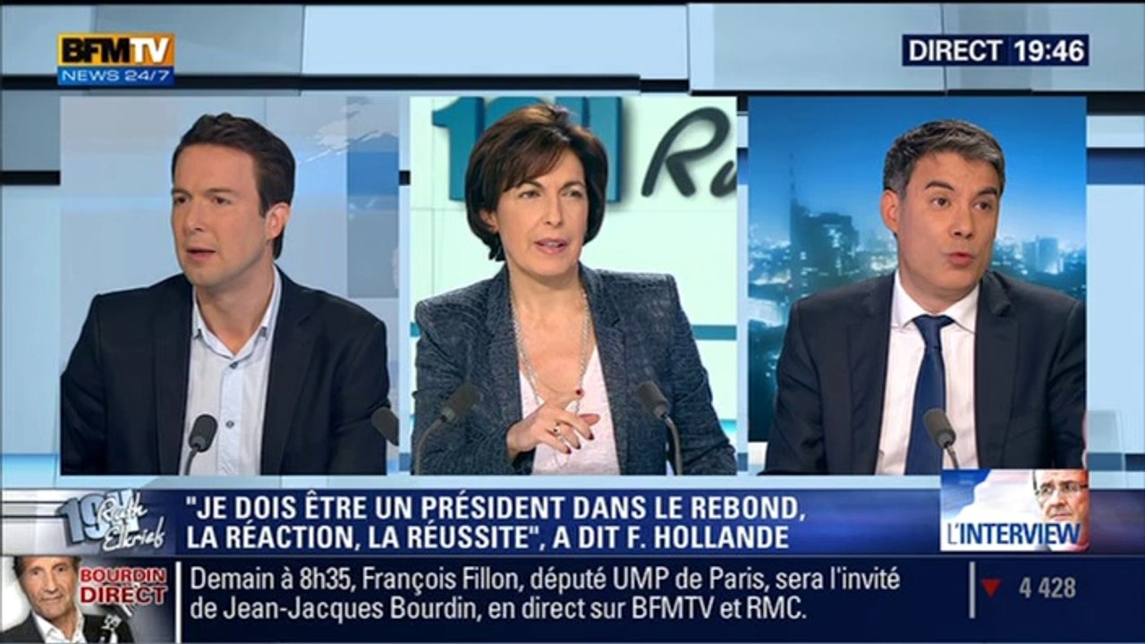 Olivier Faure et Guillaume Peltier: le face à face de Ruth Elkrief – 06/05