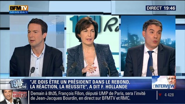 Olivier Faure et Guillaume Peltier: le face à face de Ruth Elkrief – 06/05