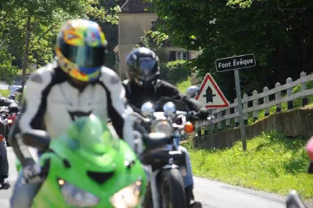 balade team moto3 2014 organisé par Les Déjantés